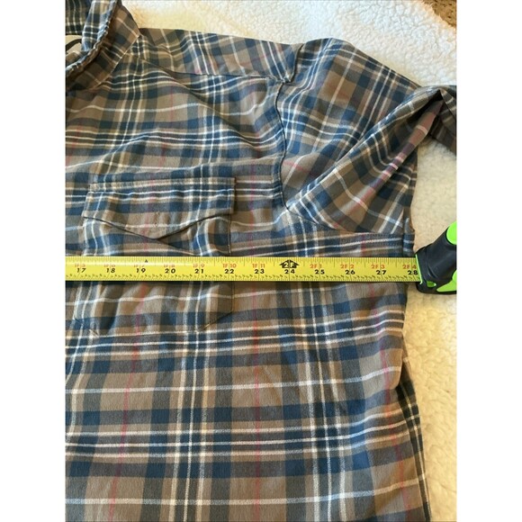Men's Mountain Khakis Teton Flannel Shirt Plaid Multi-color Size XL - Picture 6 of 8